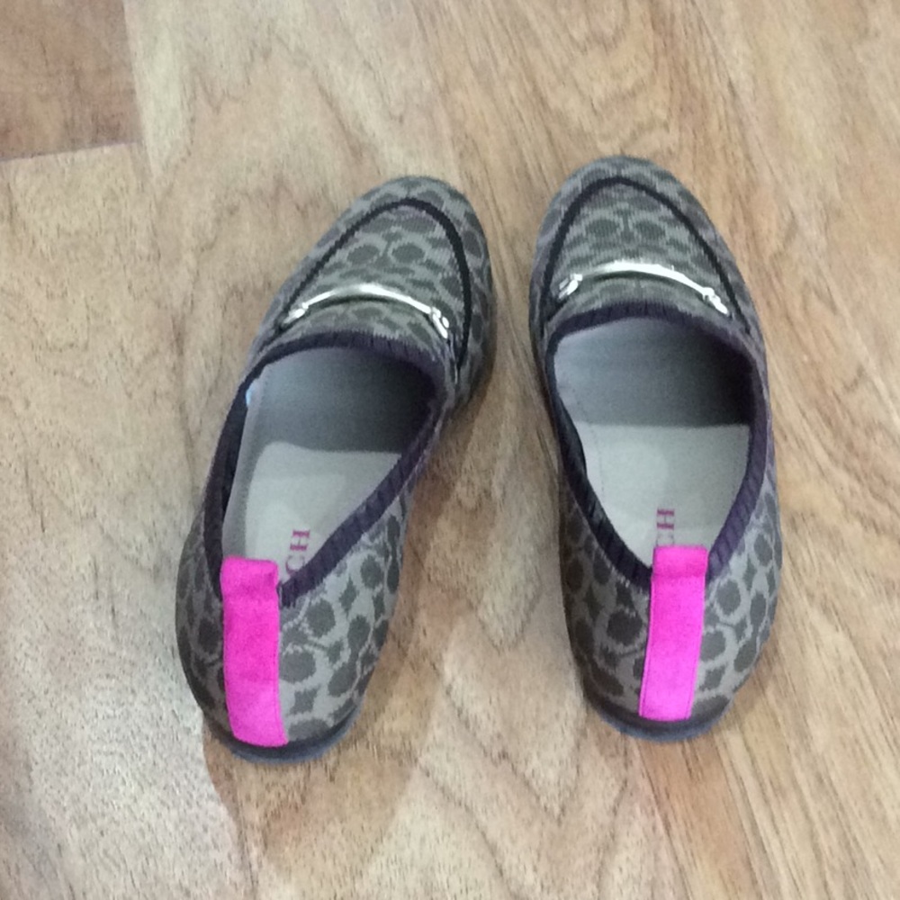 Brown- Coach loafers - Picture 7 of 10